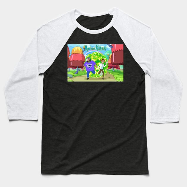 TBGWT Froopyland Baseball T-Shirt by The Black Guy Who Tips Podcast